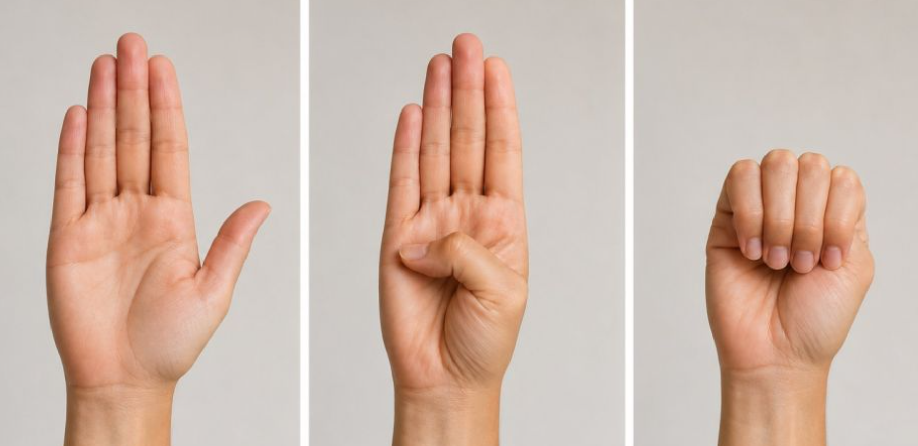 Signal for Help: il gesto per chiedere aiuto, dalla mano aperta al pugno chiuso